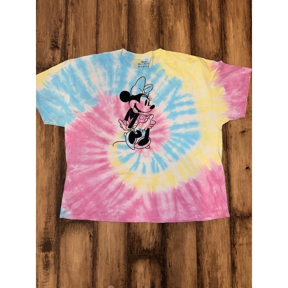 Disney Minnie Mouse Tye Dye Tshirt 3xl